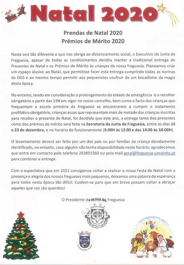 Imagem Entrega de Prendas e Prémios de Mérito 2020